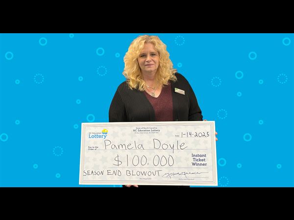 Wake County woman gets early birthday gift with $100,000 lottery win