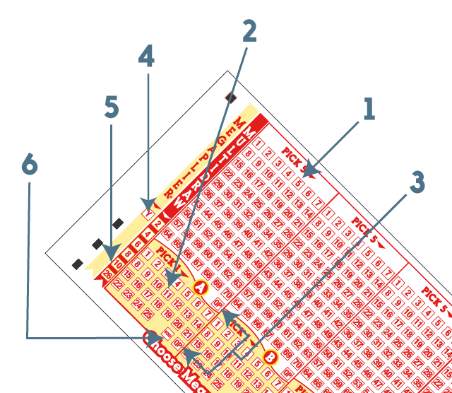 MegaMillions Playslip